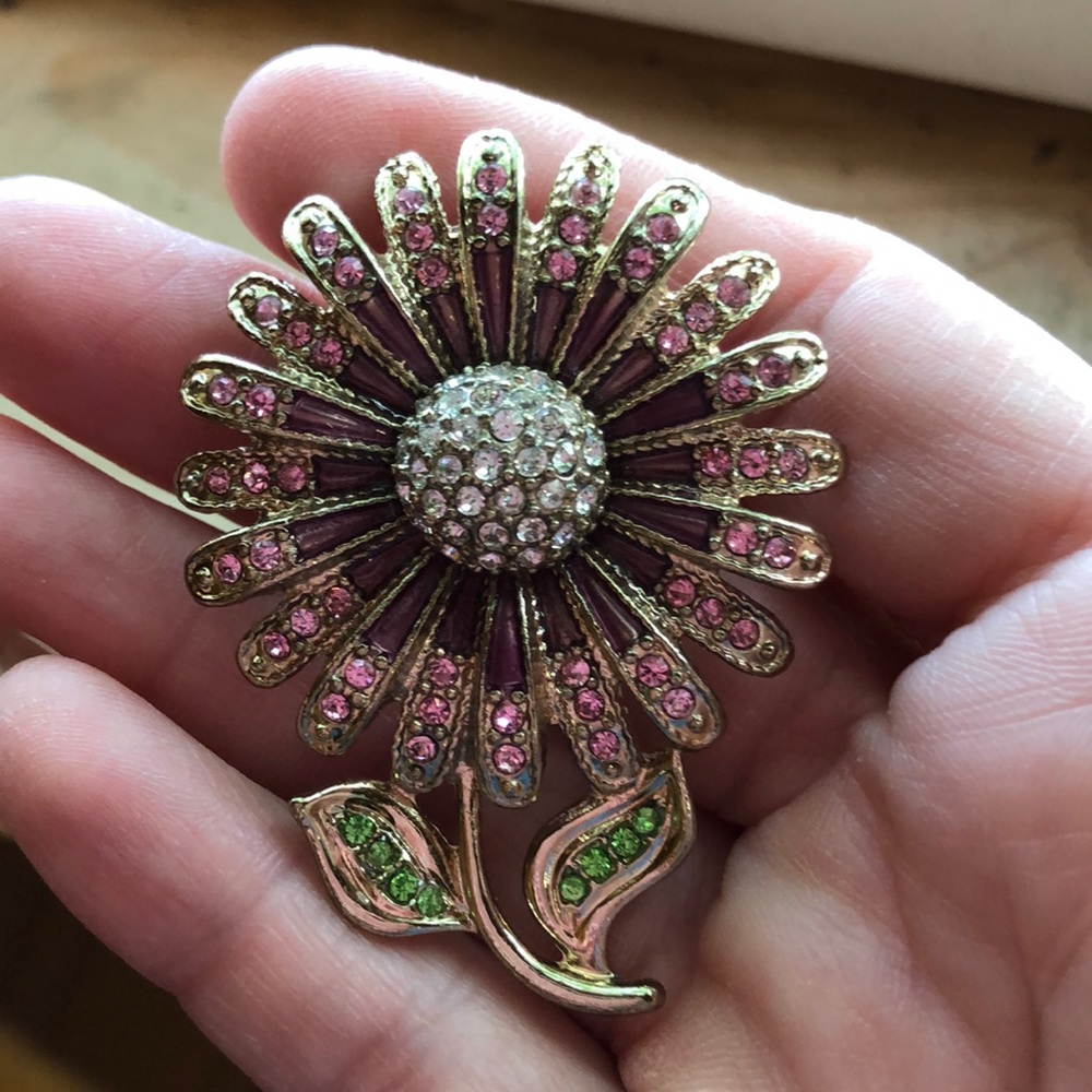 Napier Flower Brooch